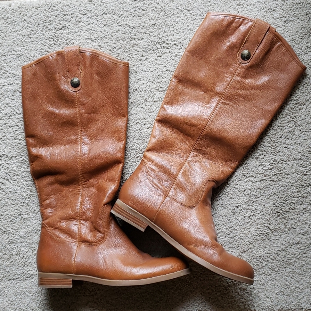 Merona Kasia Leather Riding Boot